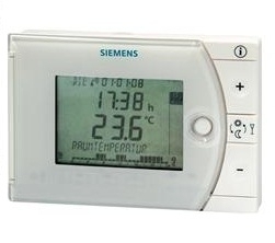 REV17DC Room Thermostat, Radio Clock Siemens