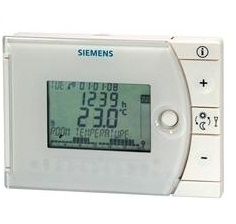 REV13DC Room Thermostat, Radio Clock Siemens