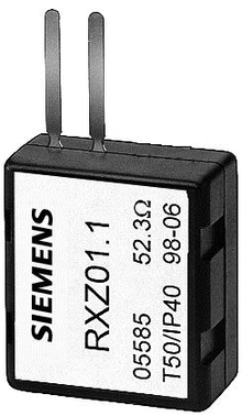 RXZ01.1 Терминатор шины 52.3 Ohm для шины LonWorks